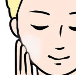 肌を保護するクリーム